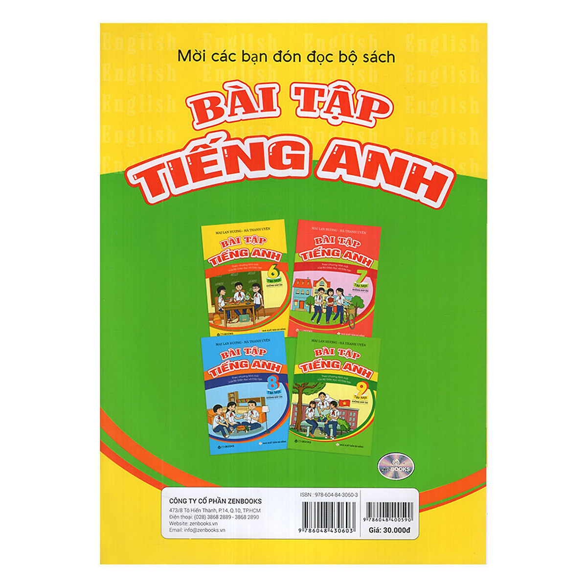 Bài Tập Tiếng Anh Lớp 6 Tập 1 (Không Đáp Án)