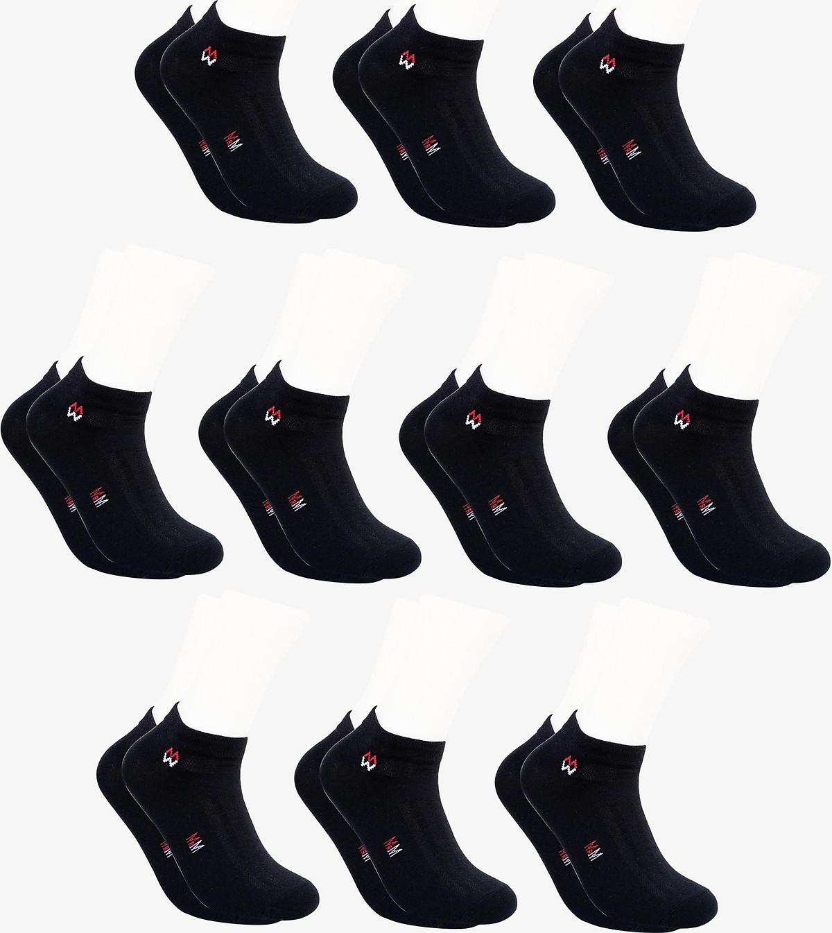 Combo 10 đôi tất nam vớ nam Cao Cấp Cổ Ngắn MRM FASHION
