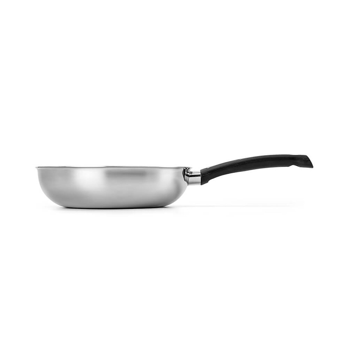 Chảo sâu lòng inox nguyên khối Elmich Basic EL-2842IN - Hàng chính hãng