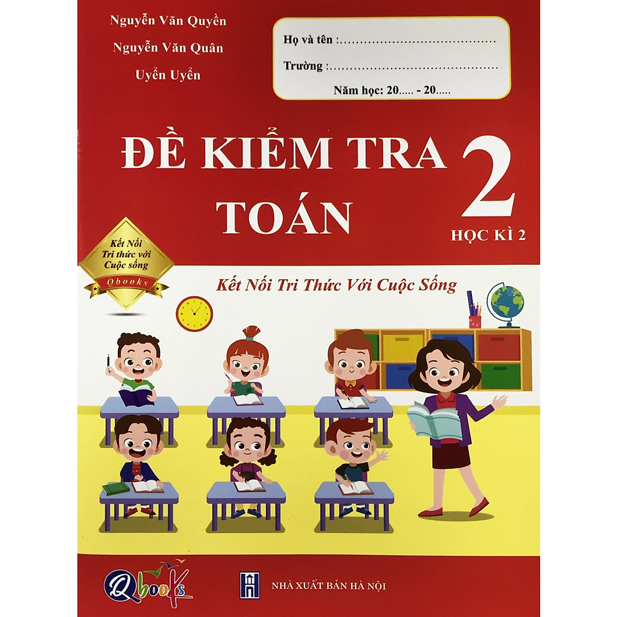 Đề kiểm tra Toán 2 - Học kì 2 (Kết nối tri thức với cuộc sống)