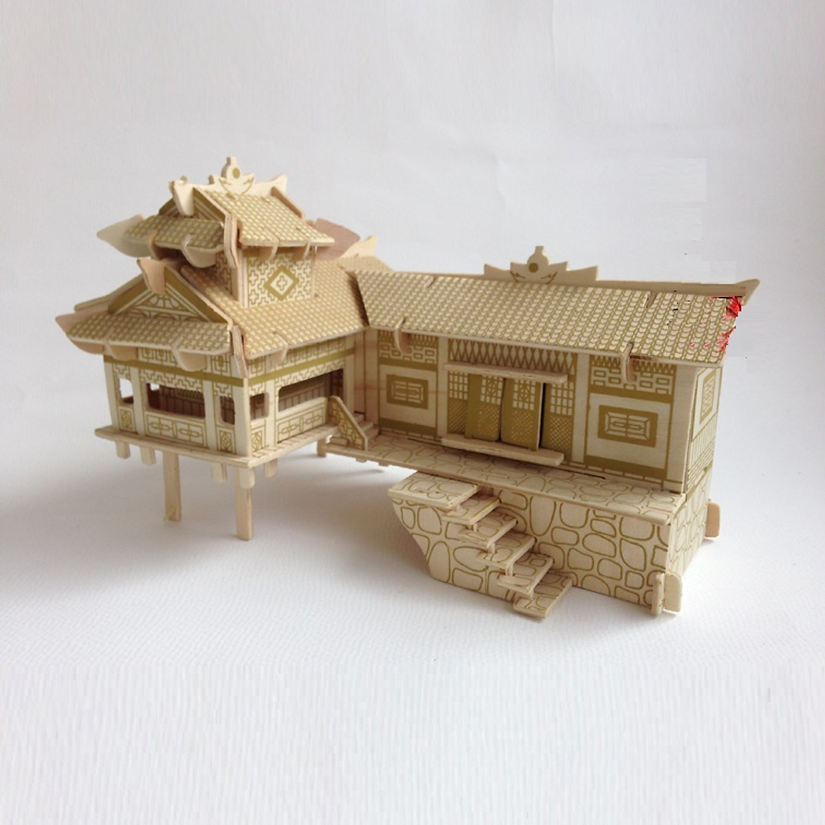 Mô hình nhà gỗ DIY được yêu thích tại SGXưa