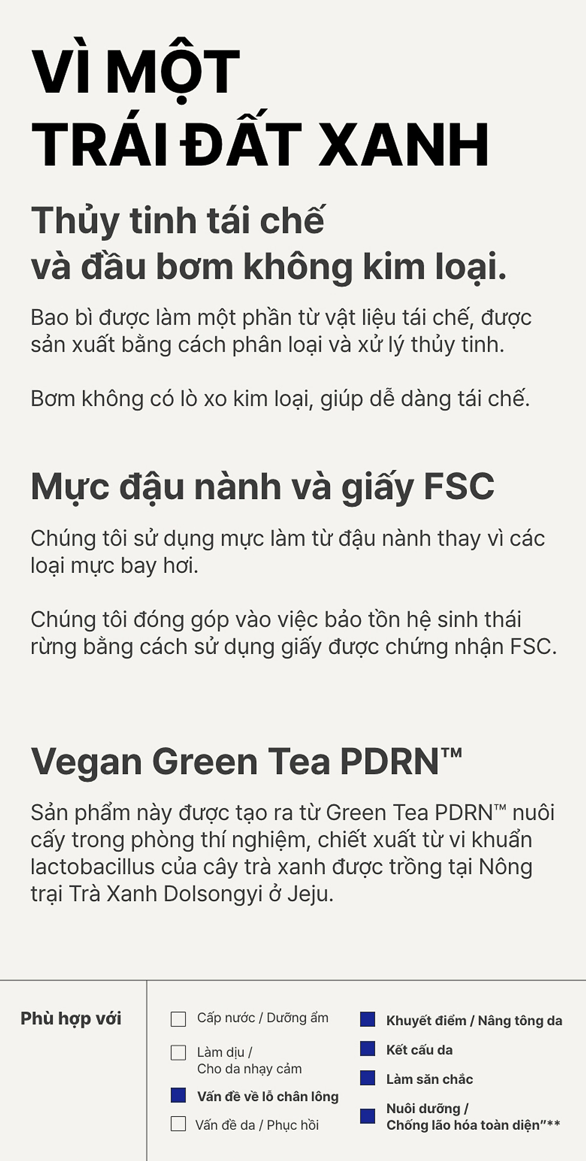 Serum Retinol PDRN tế bào gốc trà xanh cho da căng bóng đàn hồi 25ml