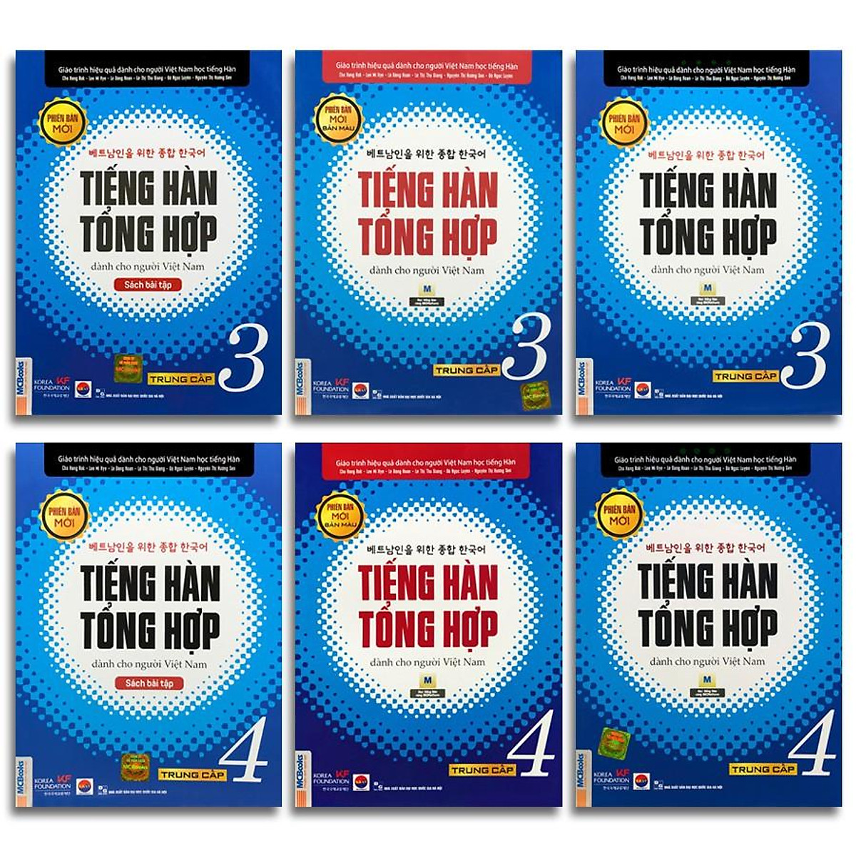 Sách - Tiếng Hàn Tổng Hợp Dành Cho Người Việt Nam - Trung Cấp (Lẻ tùy chọn)