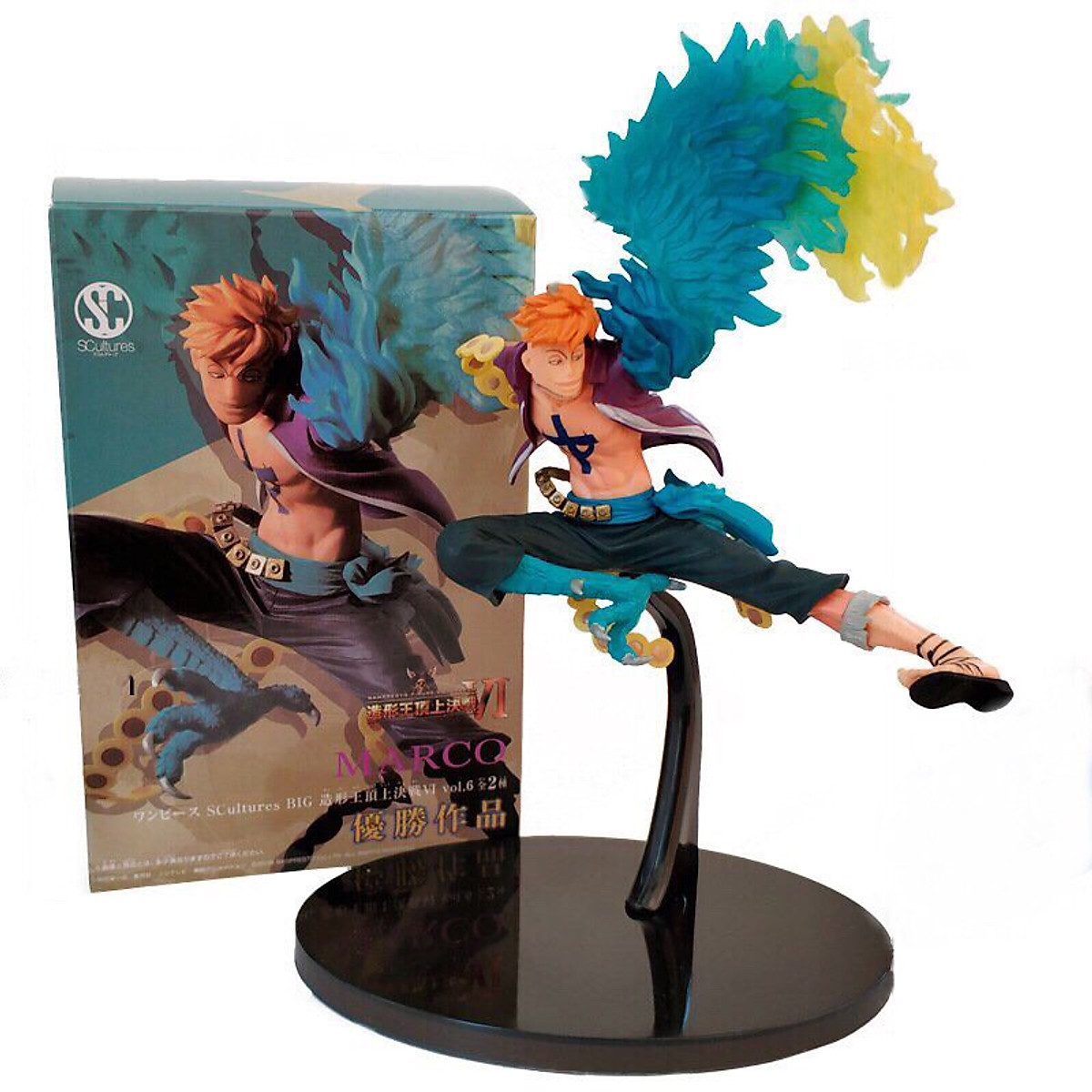 Mô Hình Marco Phượng Hoàng Effec đẹp trong truyện One Piece  Marvelstore