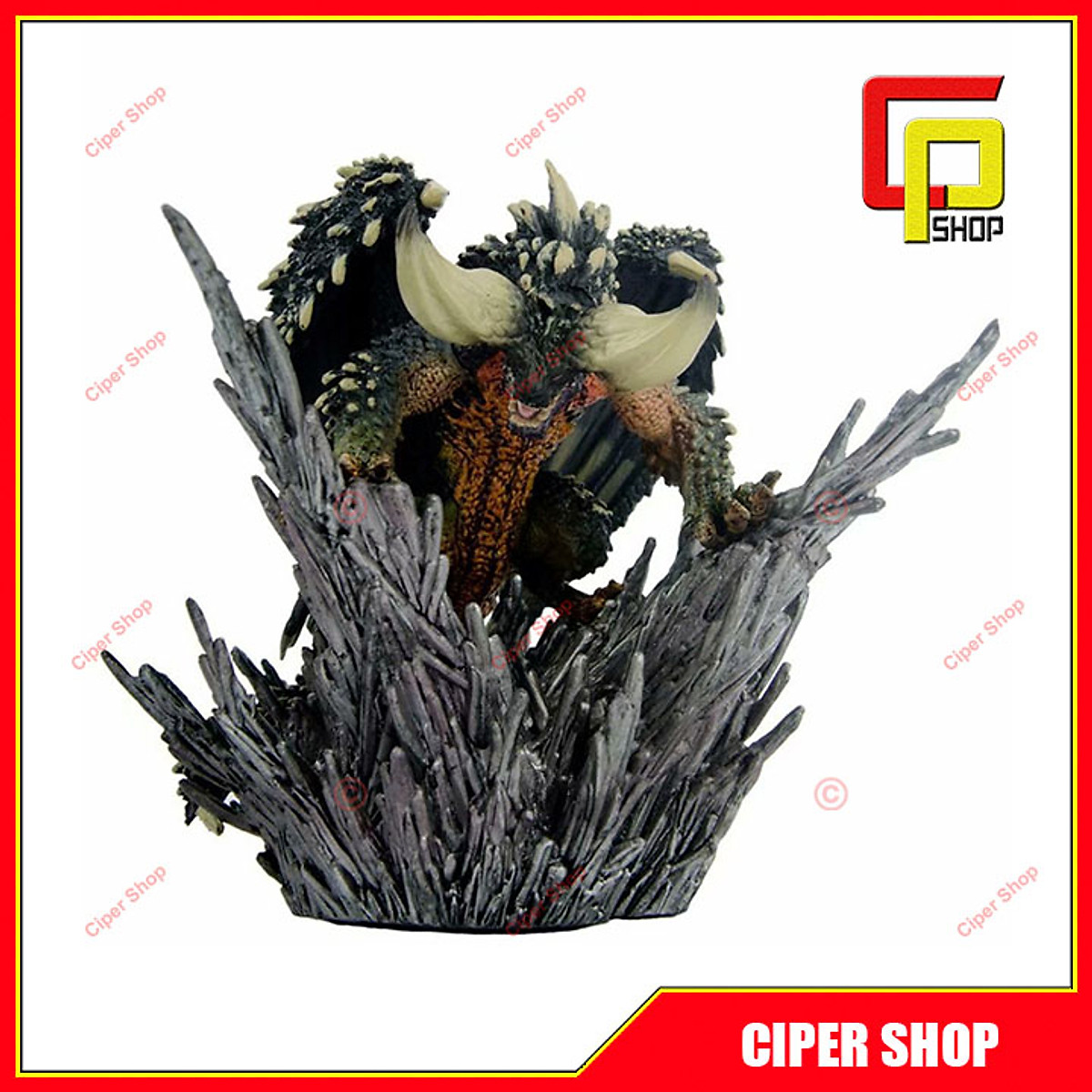 Mô hình Monster Hunter World Iceborne Velkhana  Figure Iceborne Velkhana