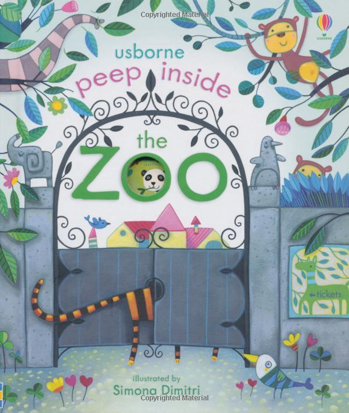 Usborne Peep Inside The Zoo