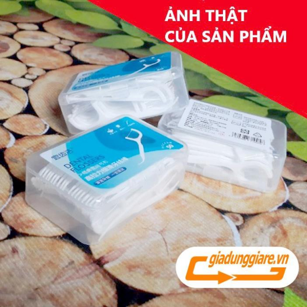 SET 03 HỘP (01 Hộp 50 cái) Tăm kẽ chỉ nha khoa tiệt trùng (Hàng cao cấp) - giadunggiare.vn