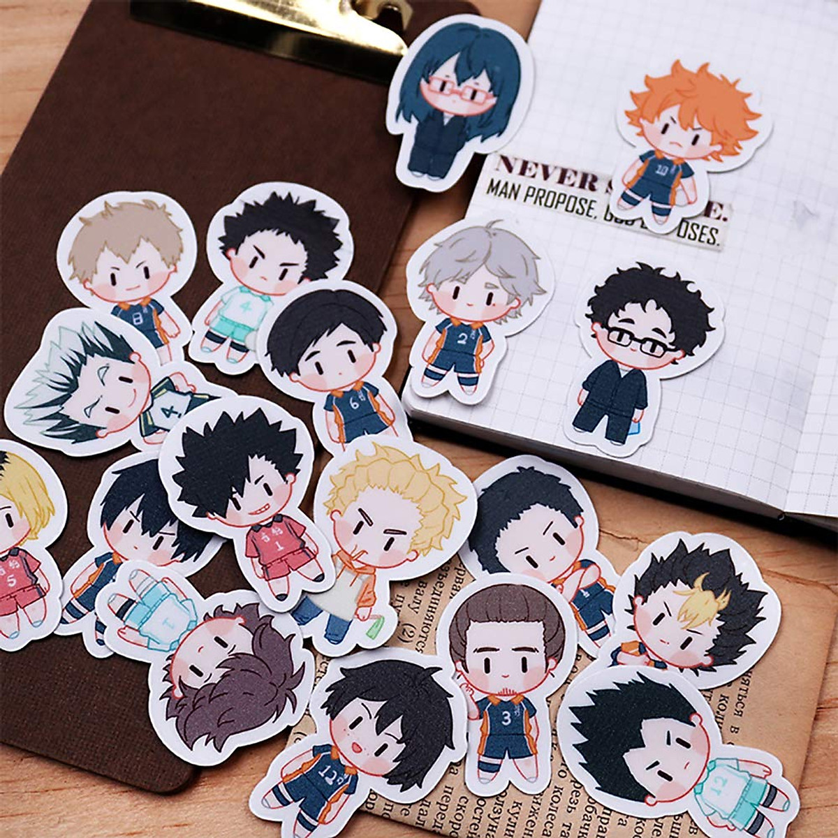 Set 30 Sticker haikyuu!! chibi - Sticker - Decal trang trí