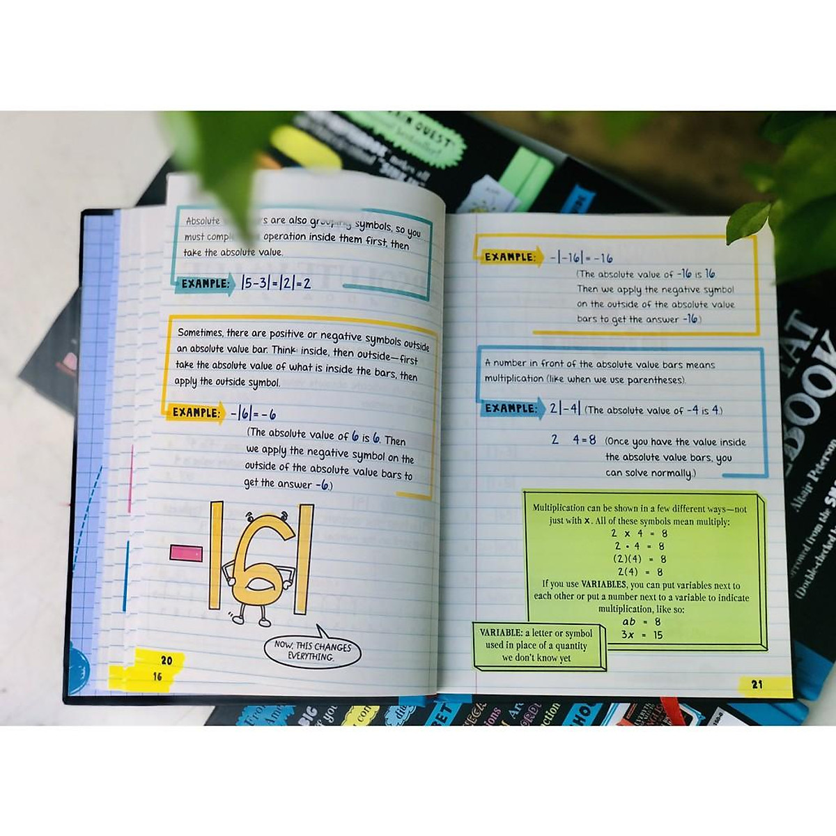 Sách Everything You Need To Ace Math and Sciecne, sổ tay toán và khoa học ( lớp 4 - lớp 9 )