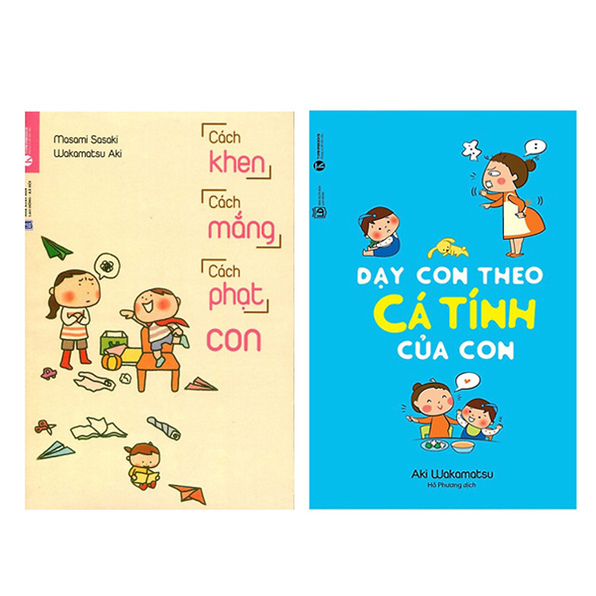 Combo Sách Cách Khen, Cách Mắng, Cách Phạt Con và Dạy Con Theo Cá Tính Của Con