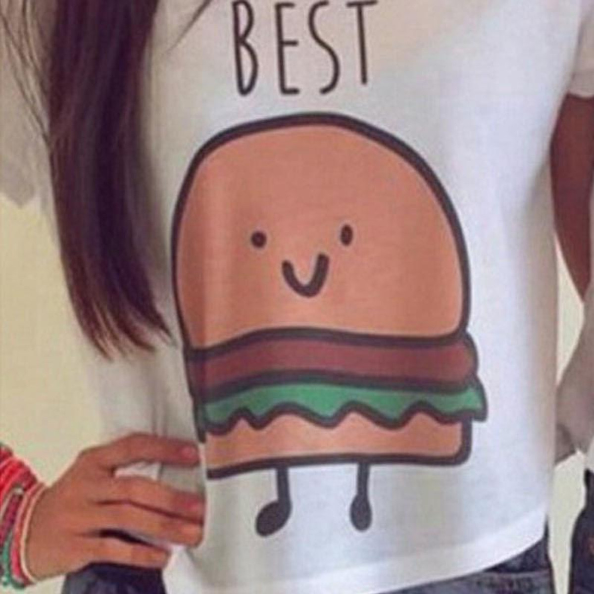 Áo Đôi - Áo Cặp Best Friend - 100% Cotton
