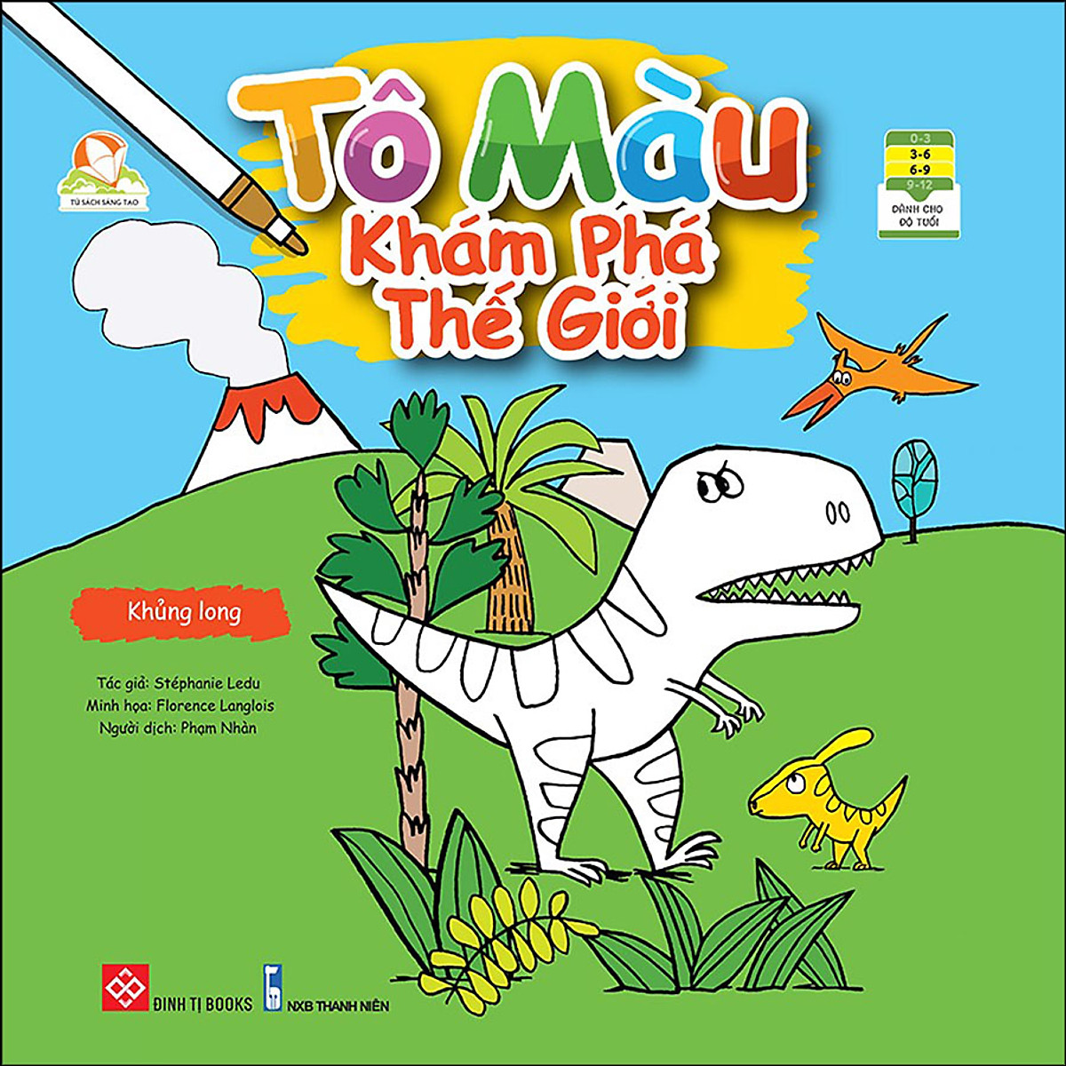 Mua Tô Màu Khám Phá Thế Giới- Khủng Long tại Tiki Trading Mua Tô Màu Khám Phá Thế Giới- Khủng Long Tại Tiki Trading