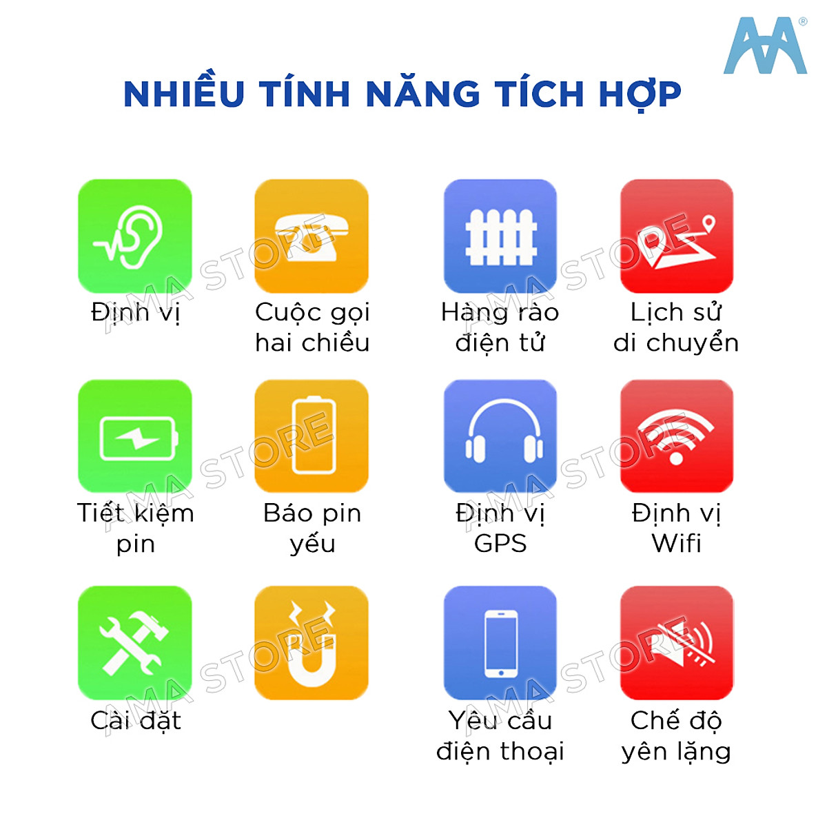 Thi.ết bị định vị GPS, Wifi Q08 mini App Miwitracker Độ chính xác ...