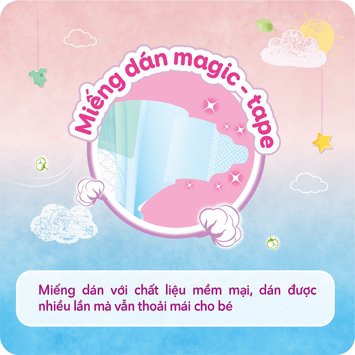 Tã Dán Bobby Siêu Mỏng Thấm Gói Siêu Lớn XL62 (62 Miếng)