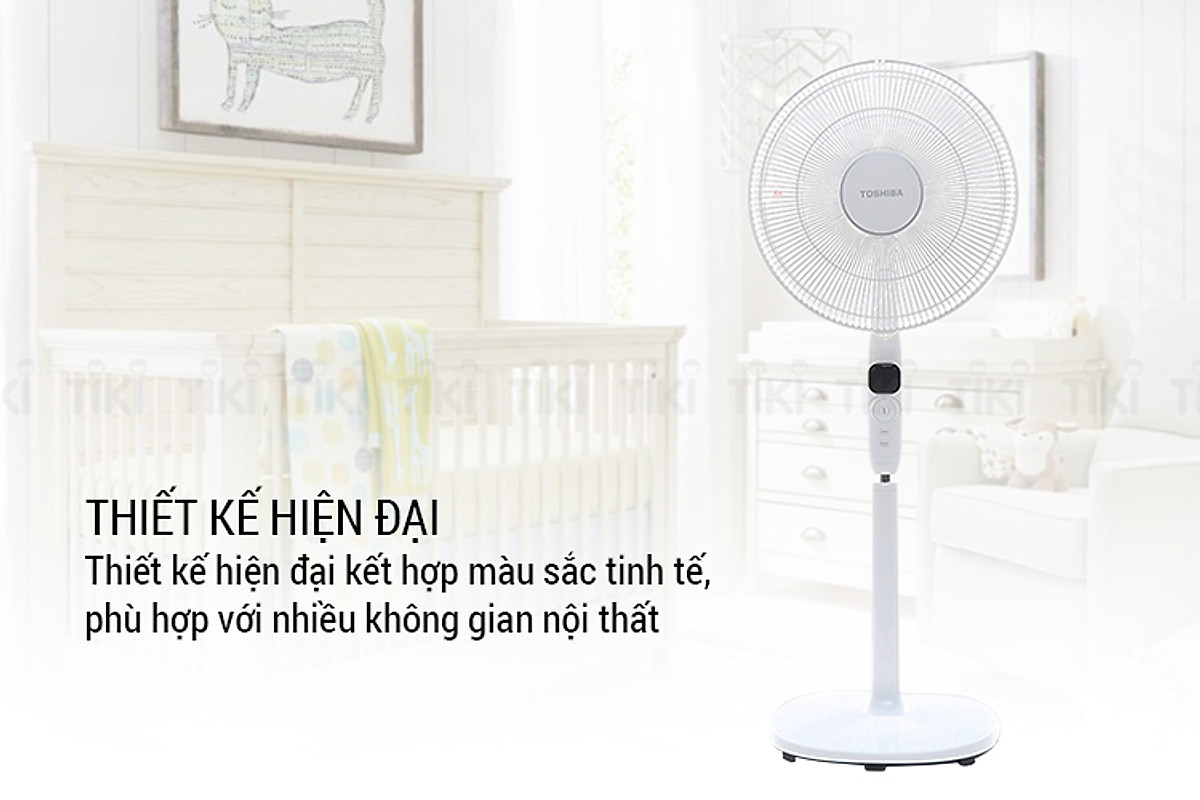 Quạt đứng Toshiba F-LSD10(W)VN (30W) - Hàng chính hãng