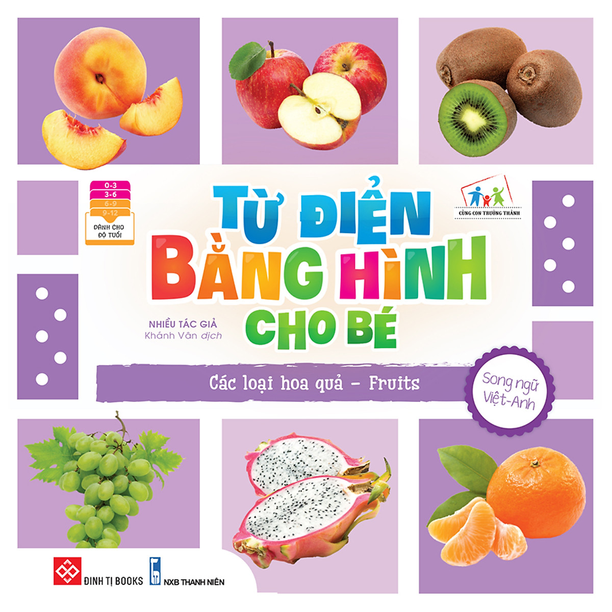 TỪ ĐIỂN BẰNG HÌNH CHO BÉ - CÁC LOẠI HOA QUẢ - FRUITS_DTI - Kiến ...