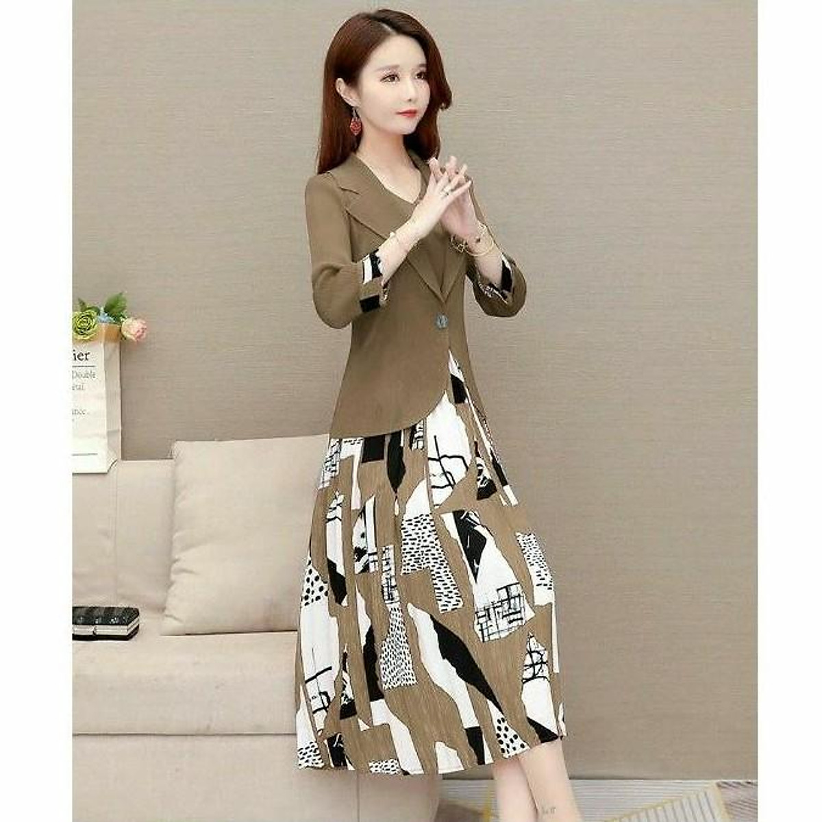 Mua Bộ Vest Dạ Tweed Nữ MY WAY Áo Dáng Ngắn Chân Váy Xòe Cao Cấp  MAVB258MCXB257  Tiki