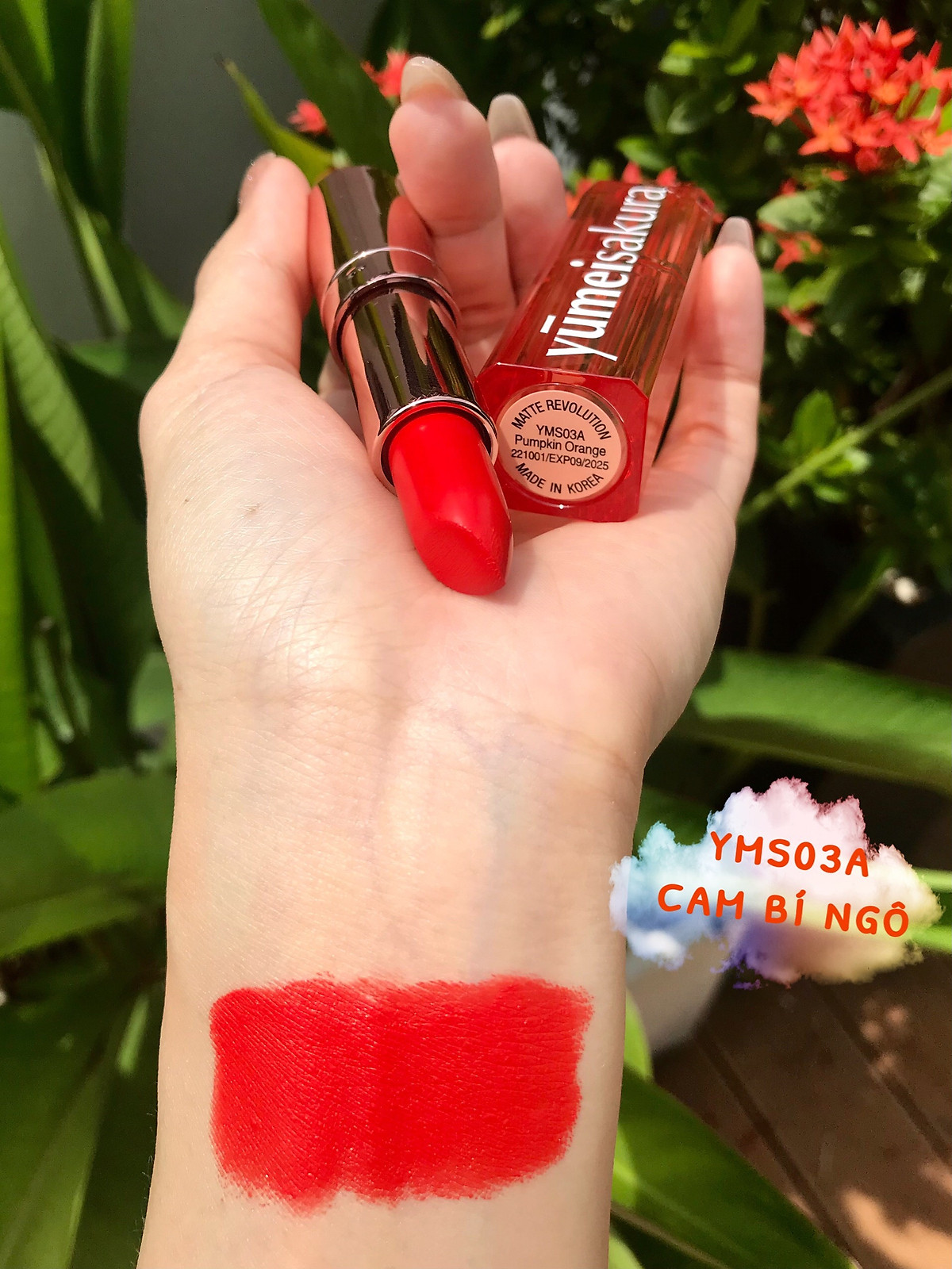 Son Thỏi Chotto Matte Yumeisakura Lì Mịn, Siêu Dưỡng, Chống Nắng Cho Môi Căng Mượt 3.5g