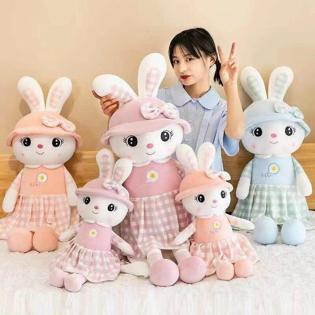 Váy Thỏ  Mèo Babys cho bé gái