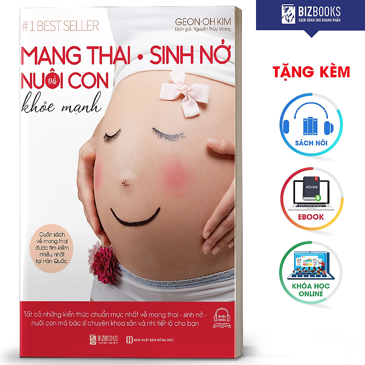 BIZBOOKS - Bộ Sách Thai Giáo - Nuôi Và Dạy Con: Mang Thai – Sinh Nở - Nuôi Con Khỏe Mạnh + 101 Bí Quyết Làm Giàu Của Người Do Thái - MinhAnBooks