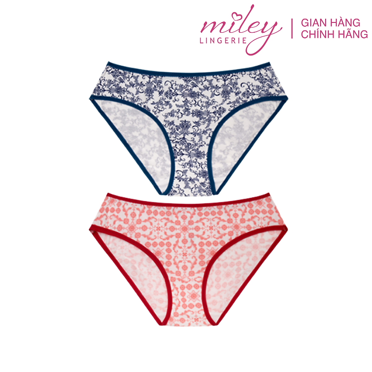 Combo 2 quần lót nữ cotton co dãn 4 chiều Flexi Miley Lingerie