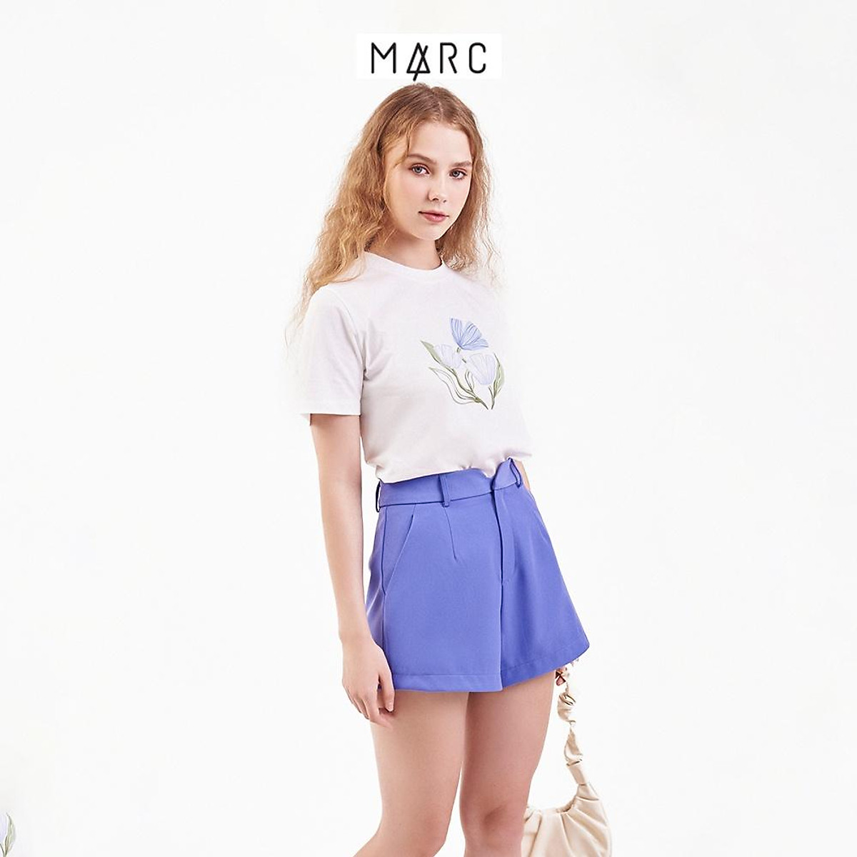 Quần short nữ MARC FASHION bản lưng cong CBNH053122