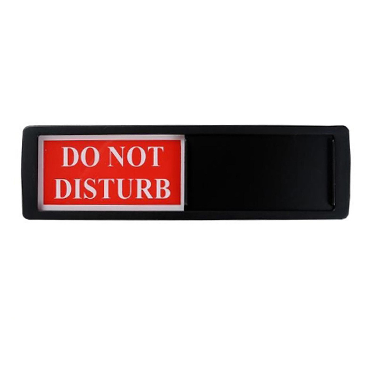 10xSlider Privacy Do Not Disturb Sign for Office Home Bedroom Restaurant  Black