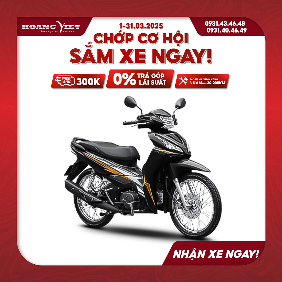Xe máy Honda Wave RSX 2024 - Phiên Bản Đặc Biệt