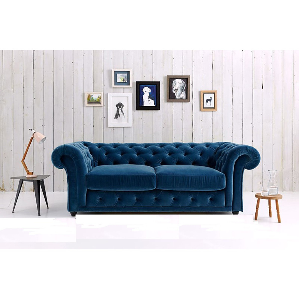 Ghế sofa tân cổ điển, sofa băng thư giãn DP-SB01 - Kem | Nội thất cao cấp  Dũng Phát | Tiki