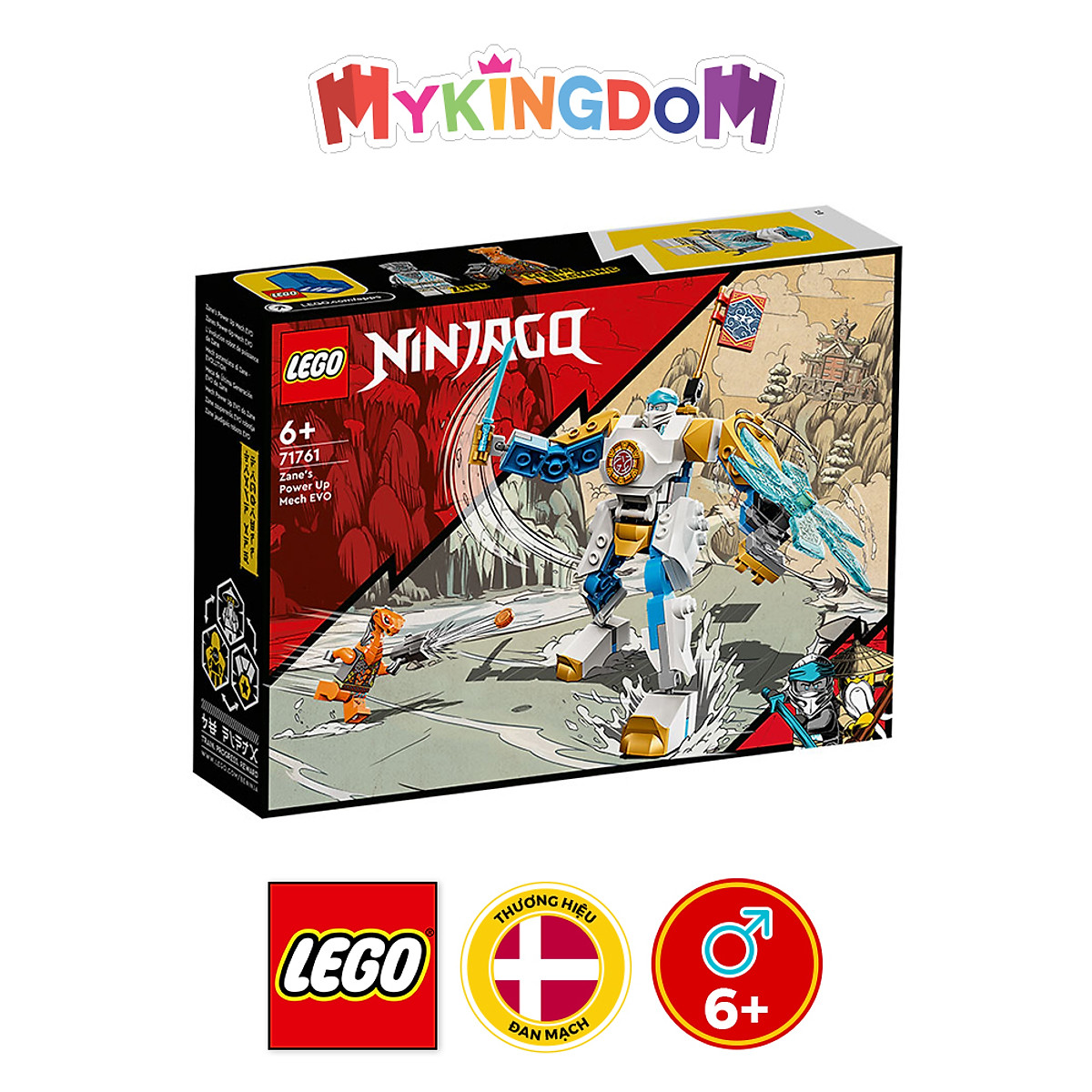 Đồ Chơi Xếp Hình LEGO Ninjago Con Quay Lốc Xoáy Sấm Sét 70660  Lala Toys