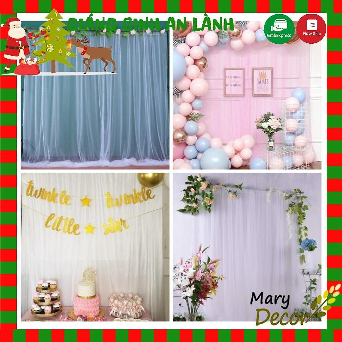 Hướng dẫn trang trí backdrop khung màn rèm vải voan  khung màn rèm vải cho  tiệc sinh nhật  YouTube