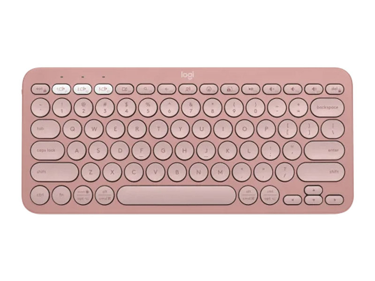 Bàn phím Bluetooth Logitech K380s Pebble 2 - Đa thiết bị, Phím tắt tùy chỉnh, Mỏng nhẹ - Bảo hành chính hãng 12 tháng - Hàng Chính Hãng