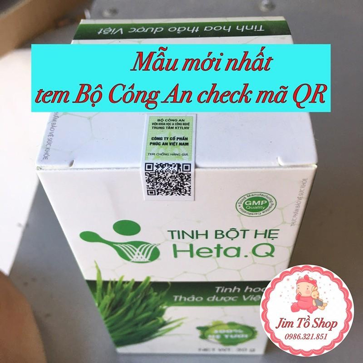 Tinh bột hẹ Heta.Q chính hãng/ tinh bột hẹ hỗ trợ táo bón, biếng ăn ở trẻ nhỏ và người lớn