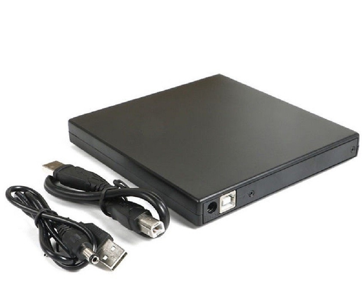 Ổ đĩa dvd rời cho laptop, desktop, máy tính bàn, ổ đĩa quang dvd rw gắn ngoài qua cổng USB hỗ trợ đọc, ghi đĩa dvd, cd không kén đĩa - Hàng chính hãng