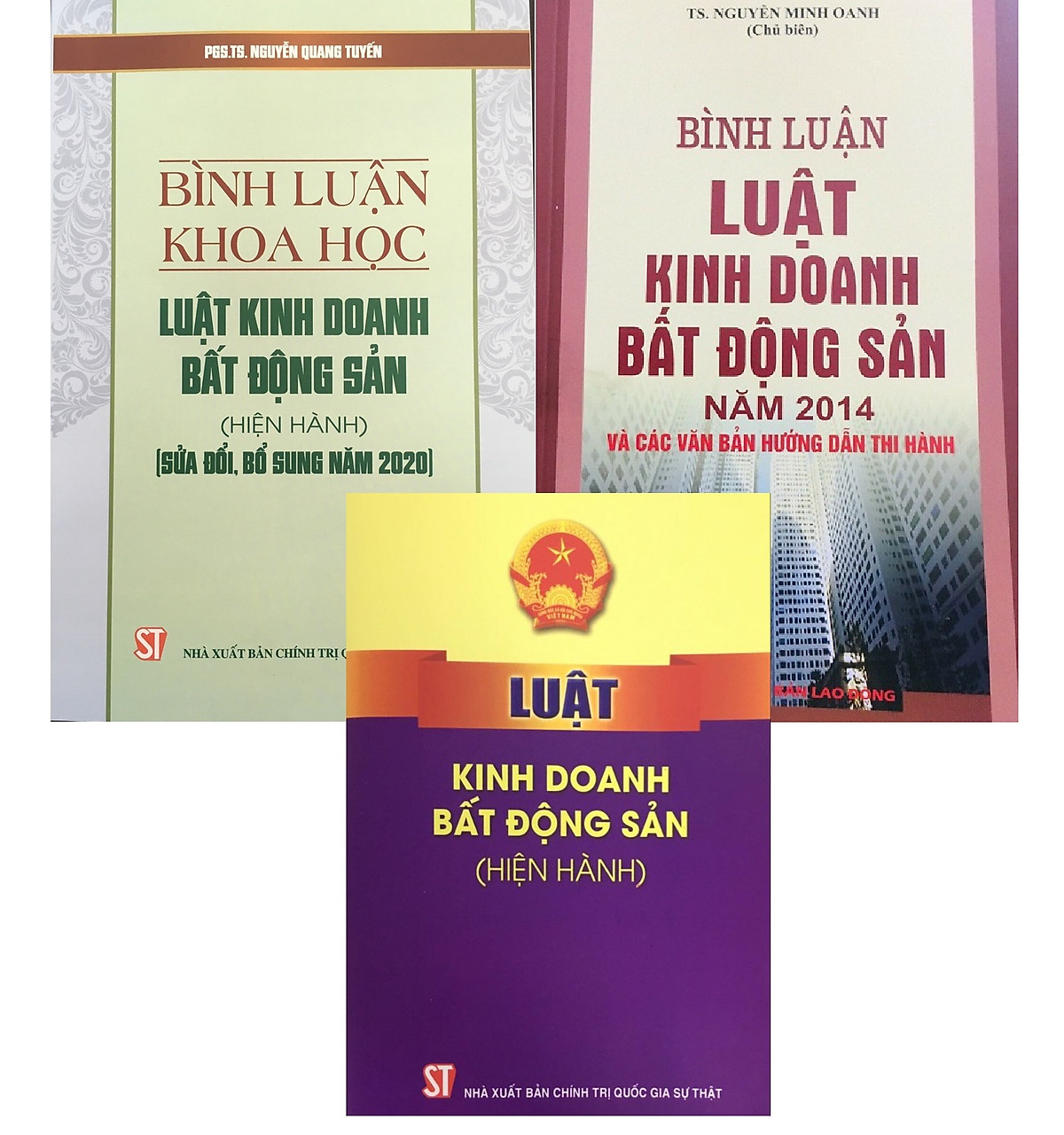 Sách Combo Bình Luận Khoa Học Bộ Luật Kinh Doanh Bất Động Sản - Luật KInh Doanh Bất Động Sản Hiện Hành Sửa Đổi Bổ Sung Năm 2020