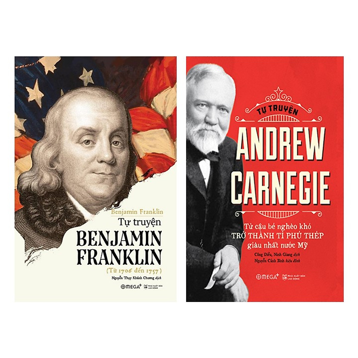 Combo Sách: Tự Truyện Benjamin Franklin + Tự Truyện Andrew Carnegie