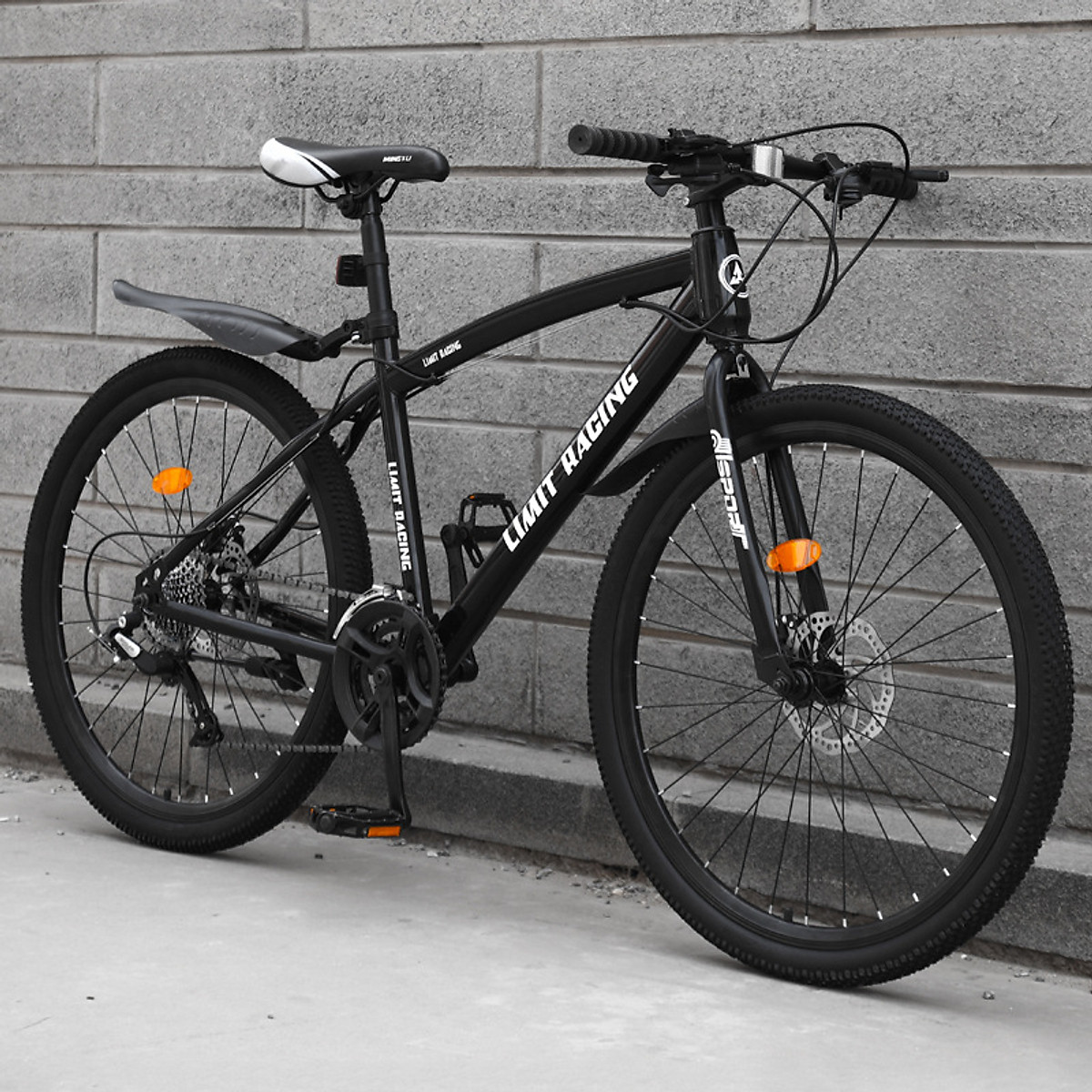 Xe đạp touring, xe đạp đường phố Limit Racing 26inch - Tặng chuông, bình nước, chắn bùn trước sau, đồ lắp xe