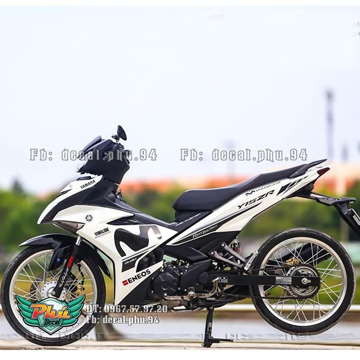 Exciter Up Áo Sniper Trắng Đen  Ảnh Mẫu Xem Tham Khảo   Bùm 97 Racing   Bùm TV