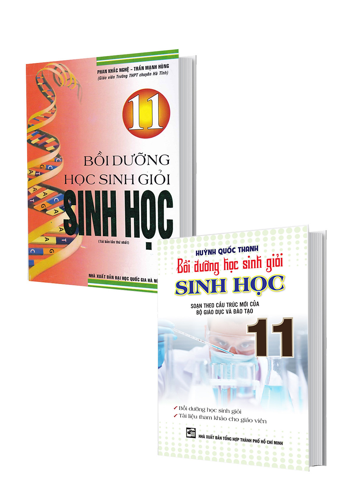 Combo Sách Bồi Dưỡng Học Sinh Giỏi Sinh Học 11 Phan Khắc Nghệ - Huỳnh Quốc Thành