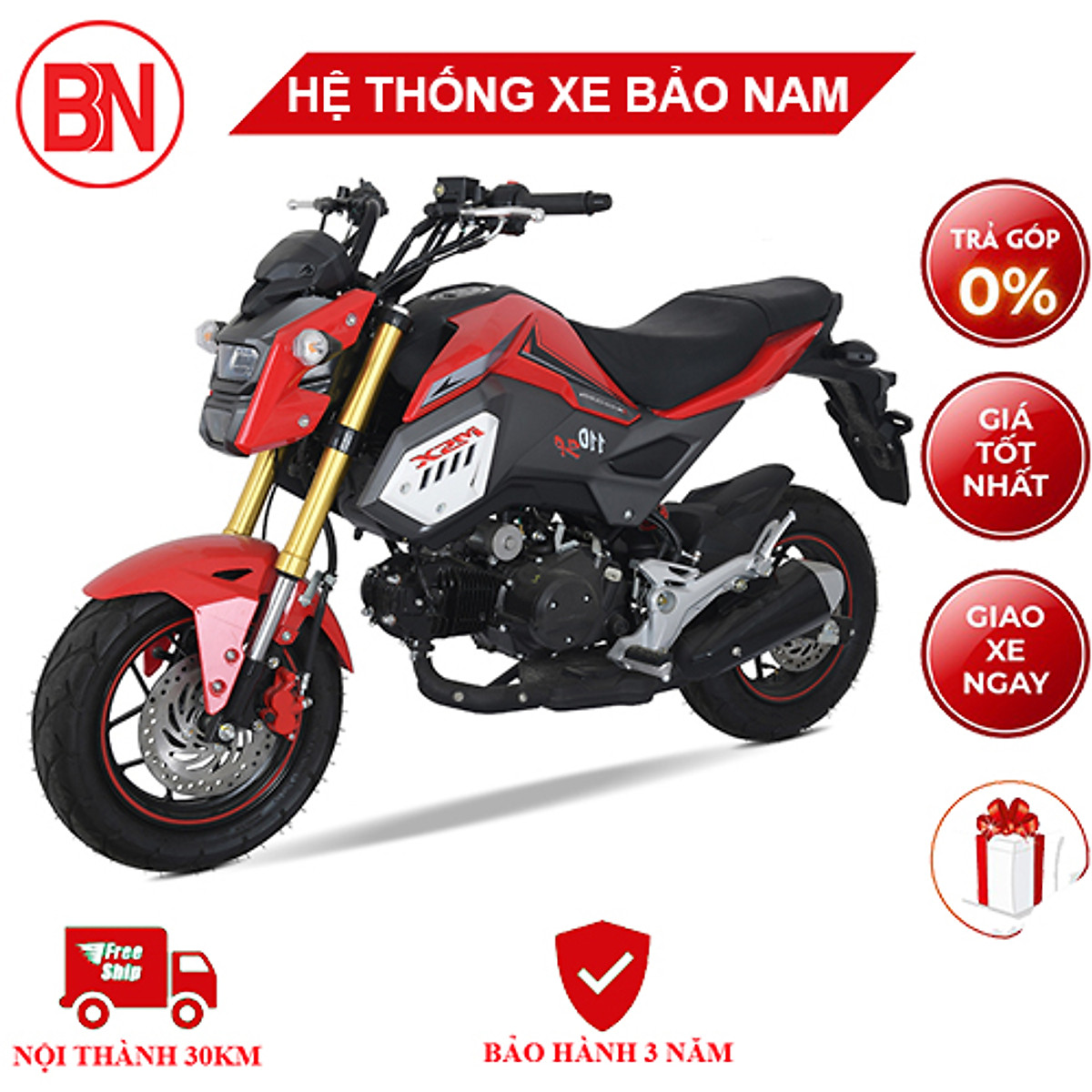 Xe Máy Msx 110cc Cao Cấp Chính Hãng  Trả Góp 0