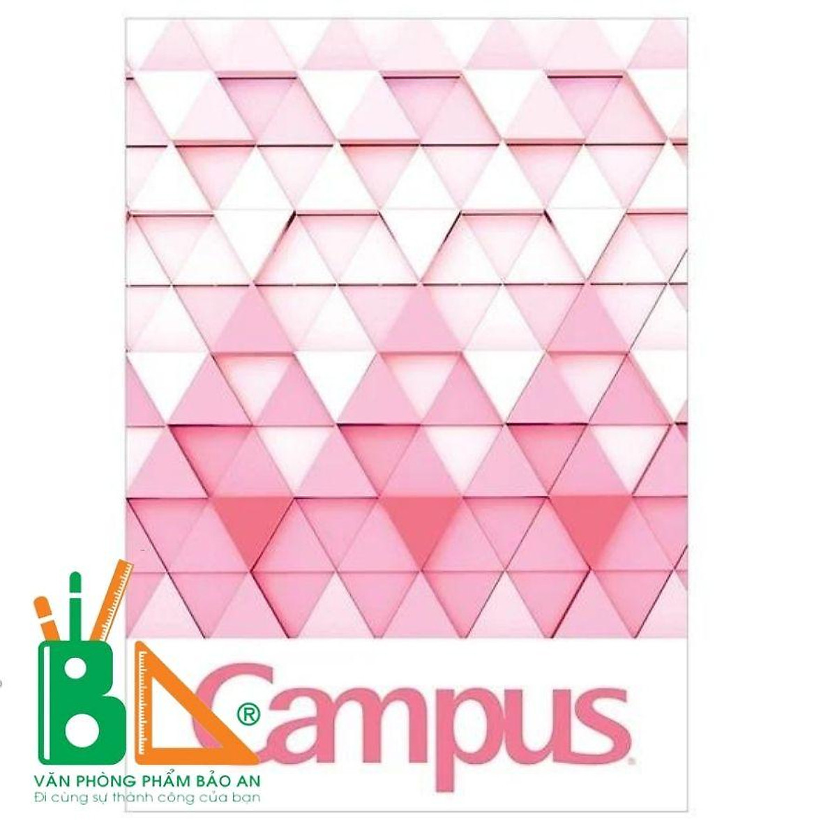 Vở A4 Campus 3D Pattern 200 trang - Tập Học Sinh