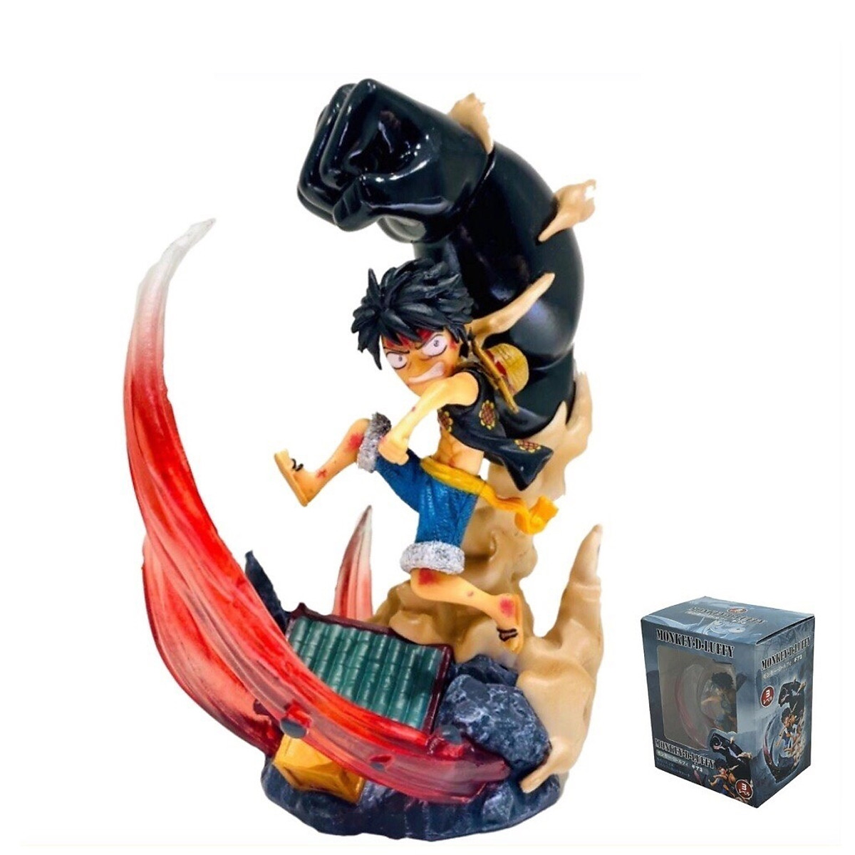 Mua Mô Hình One Piece: Luffy Gear 3 Haki Trạng Thái Chiến Đấu Cao 13Cm |  Tiki