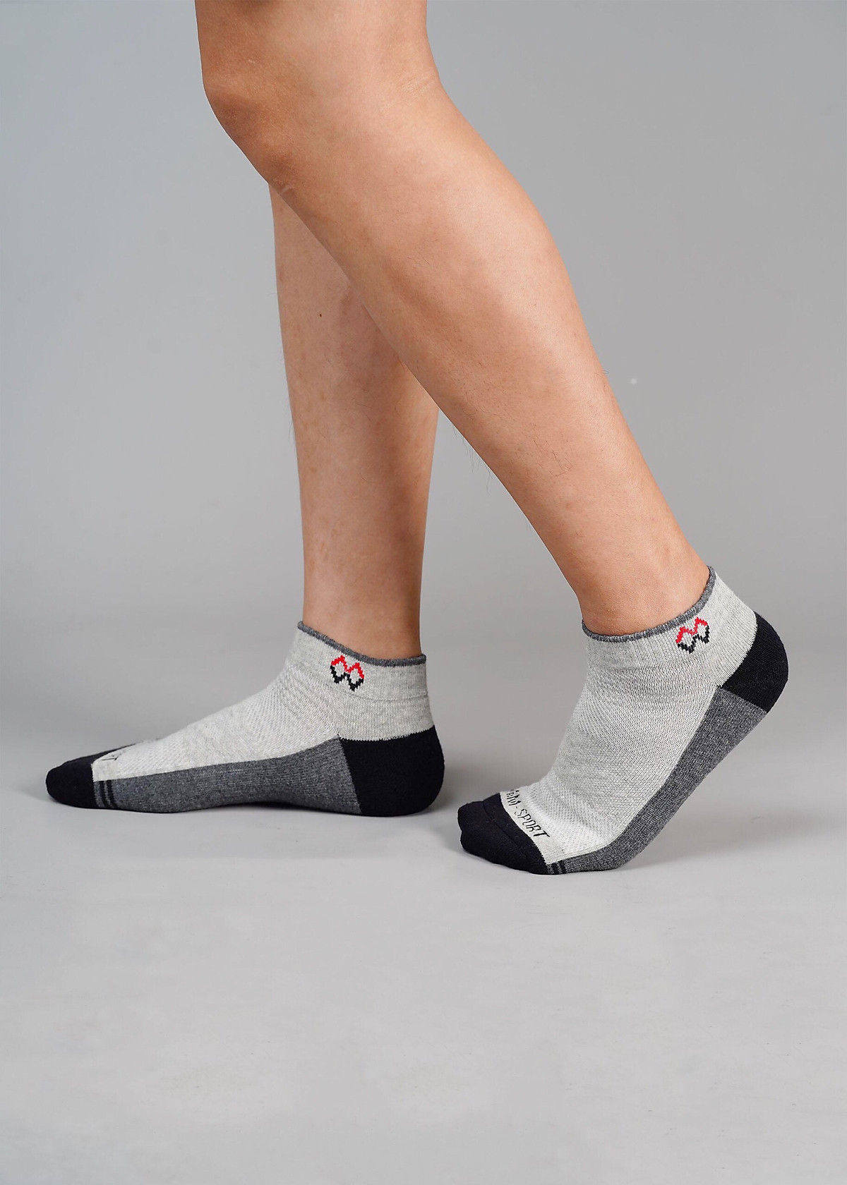 Combo 3 Đôi Tất Vớ Thể Thao, Vớ Đá Banh, Vớ Chạy Bộ Cổ Ngắn, Sợi Cotton Cao Cấp Chống Hôi Chân, Chống Phồng Rộp Chân, Chống Trượt Co Giãn 4 Chiều Mrm Manlywear - MM
