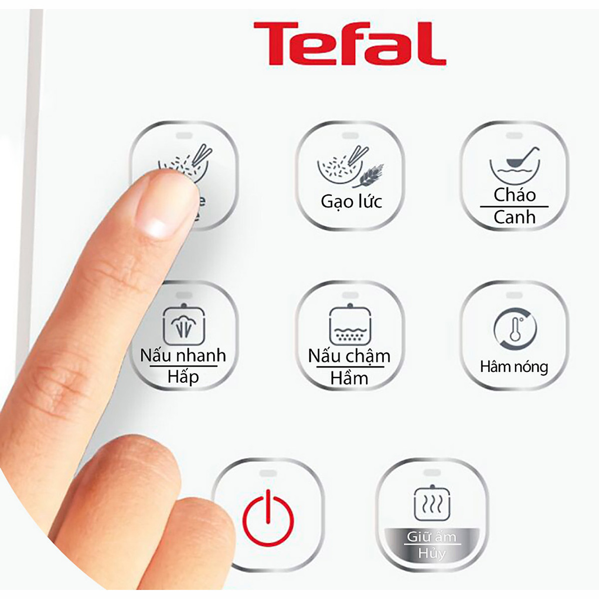 Nồi cơm điện từ Tefal RK732168 1.8L - 750W - Hàng chính hãng