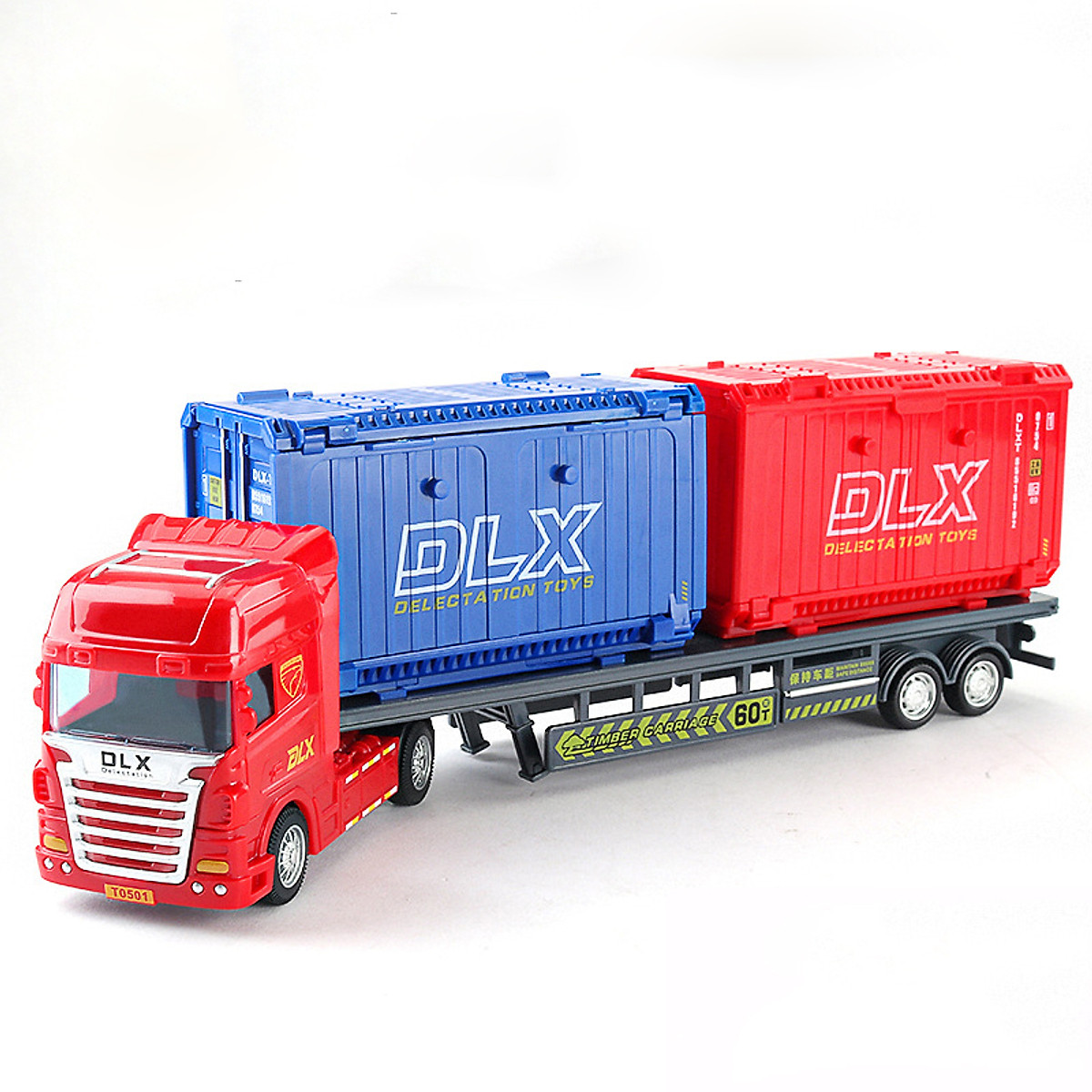 Xe mô hình đầu kéo container nhiều hãng TL 124  Mô hình thu nhỏ