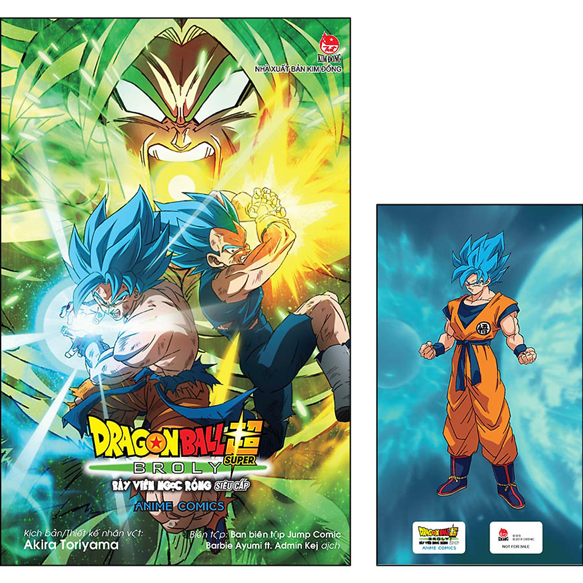 Mua Dragon Ball Super Anime Comics Bảy Viên Ngọc Rồng Siêu Cấp Broly [Tặng  Kèm Ngẫu Nhiên 1 Trong 3 Mẫu Standee Pvc] | Tiki