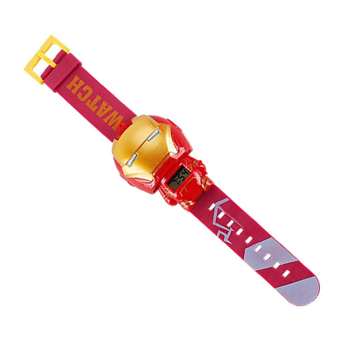 Mua 3D Cartoon Watch Cute Children Clock Baby kid Wrist Watches - Iron-Man tại Magideal Mua 3D Cartoon Watch Cute Children Clock Baby kid Wrist Watches - Iron-Man tại Magideal