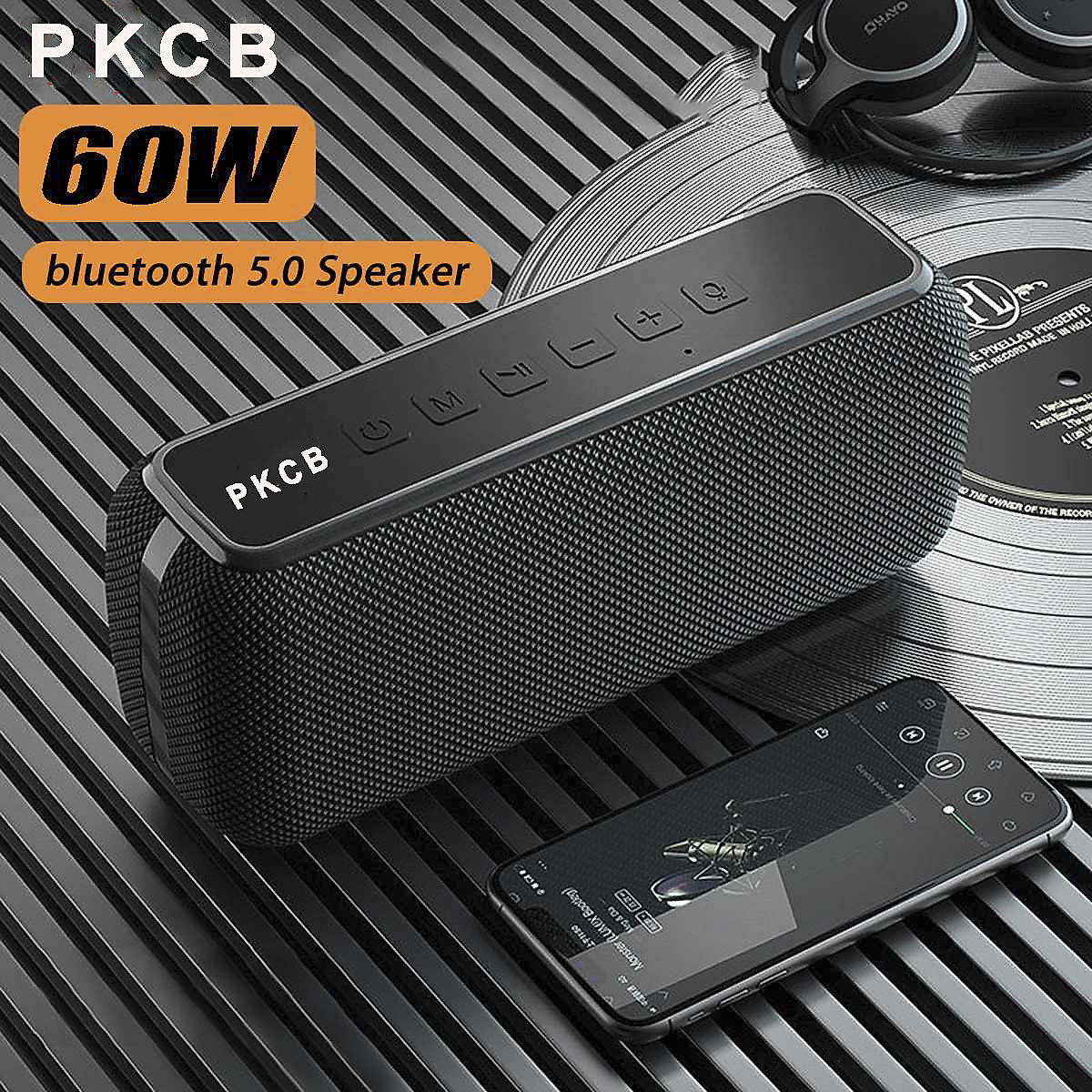 Loa Bluetooth chuẩn Bass 60W công nghệ mới - Hàng Chính Hãng