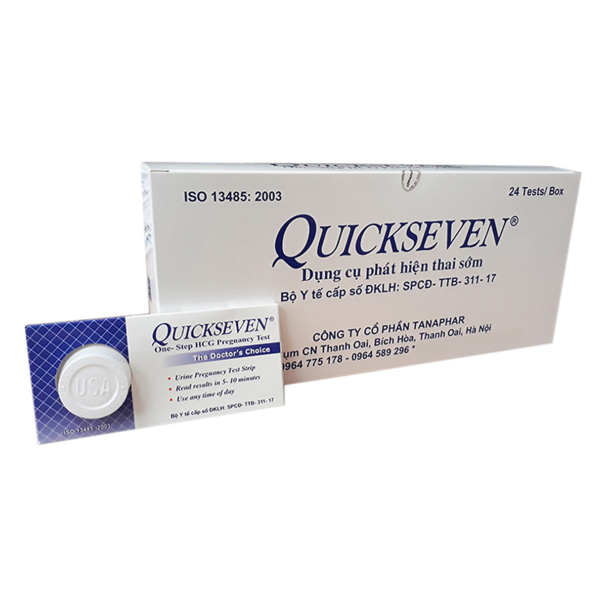Combo 4 que thử thai Quickseven