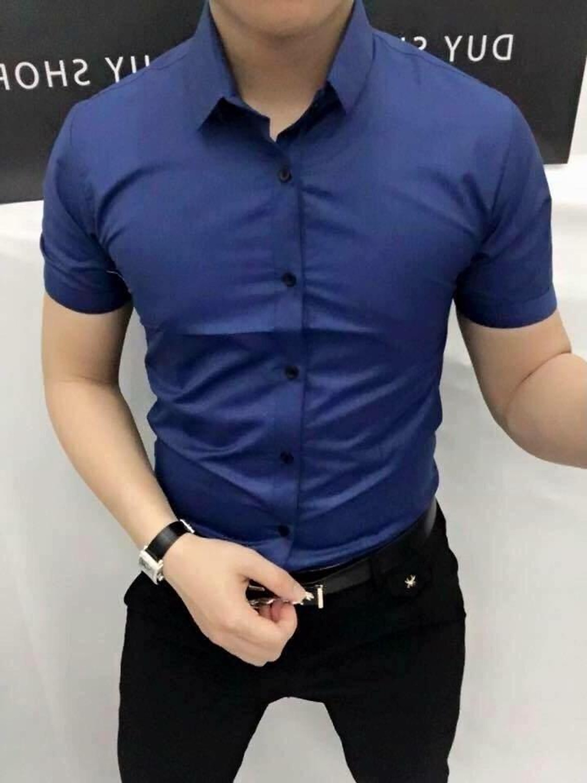 Áo sơ mi local brand đẹp ngắn tay Short Sleeve Uni Shirt Davies DAVIES  BRAND 